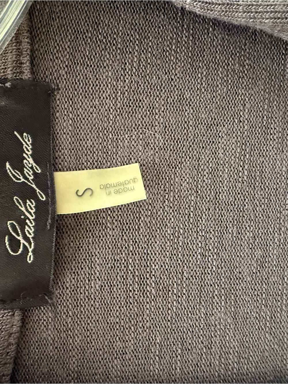 LAILA JAYDE WOMENS OPEN FRONT HOODED CARDIGAN DARK GREY SIZE SMALL - Picture 11 of 11